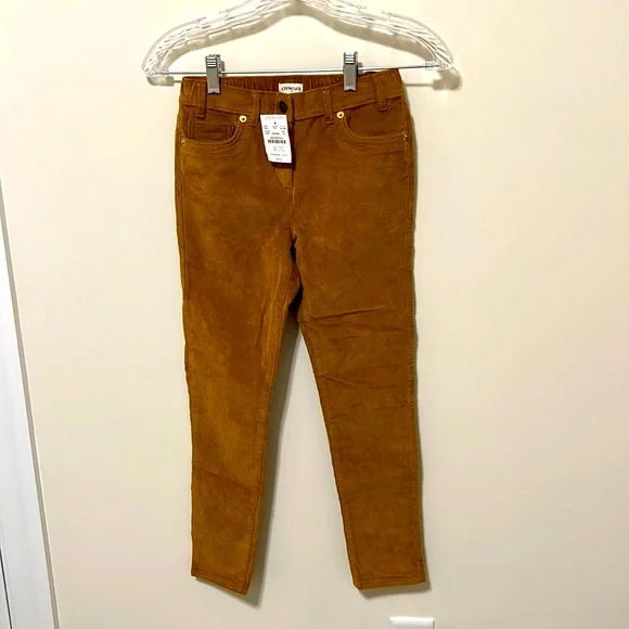 Crewcuts Girl’s Corduroys / Size 10 / Brand NWT / Elastic Waist in Back / Camel