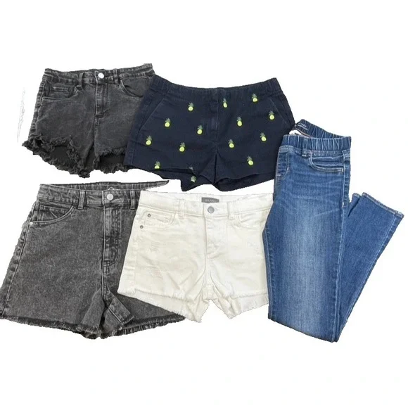 Gap DL1961‎ Crewcuts BlankNYC Shorts Pant Lot Girls 14 Denim School Play Summer