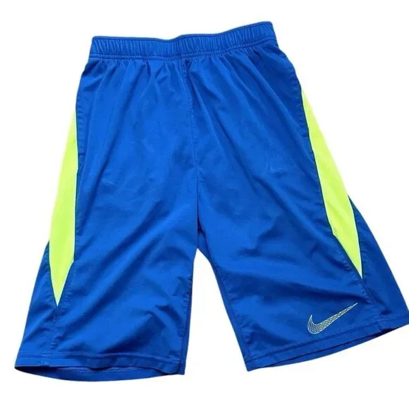 Nike Blue & Green, Basketball Shorts