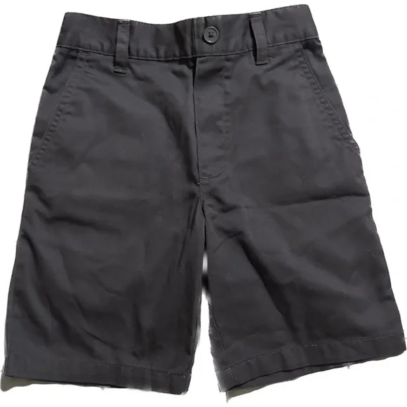 Gray Uniform Dress Pull On Shorts | French‎ Toast