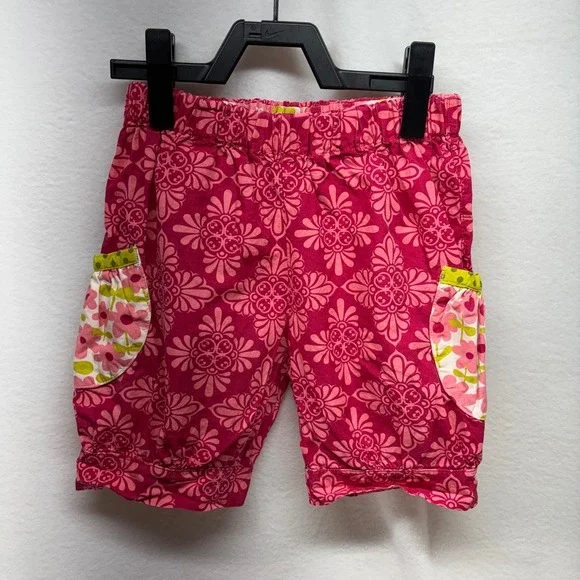 Jelly the Pug Girls Pink Floral Bloomers Shorts Bloom Pockets Size‎ 8