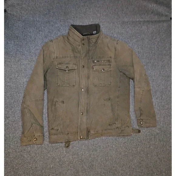 Vintage Levi's Men's‎ M Jacket Quilt Lined Heavy Old School Coat (Needs Repairs)