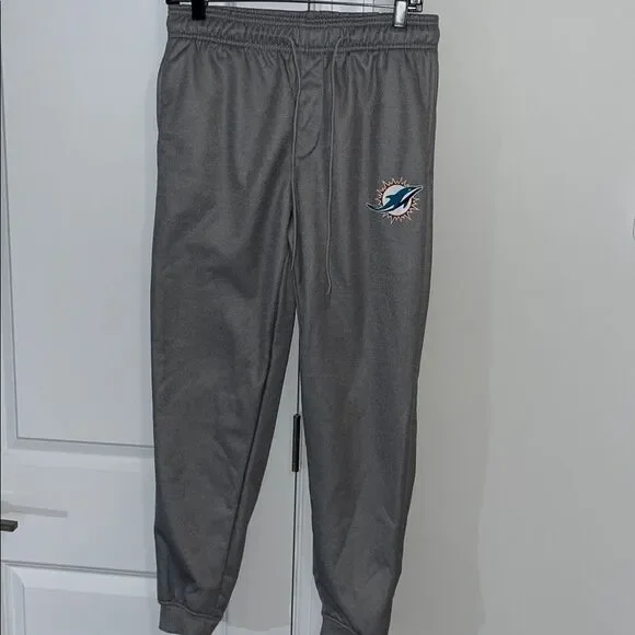 Miami Dolphins Fleece 3 Pocket Junior Youth Tapered NFL Sweatpants Track Pants
