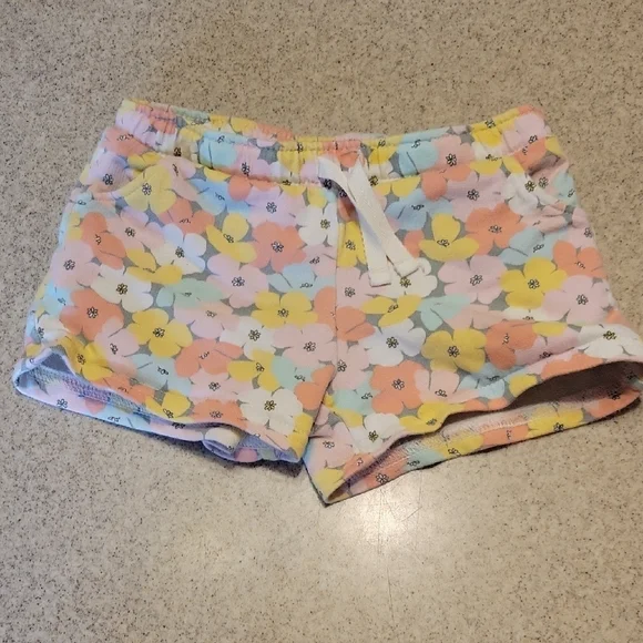 Floral Toddler Girl Shorts Size 2T