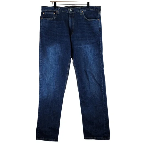 Levi's 505‎ Regular Fit Jeans Mens 38x32 Blue Medium Wash Straight Leg Denim