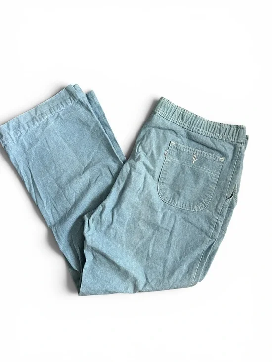 1960s USA LEVIS Wide Leg White Tab Jeans , Size 42” x 29”