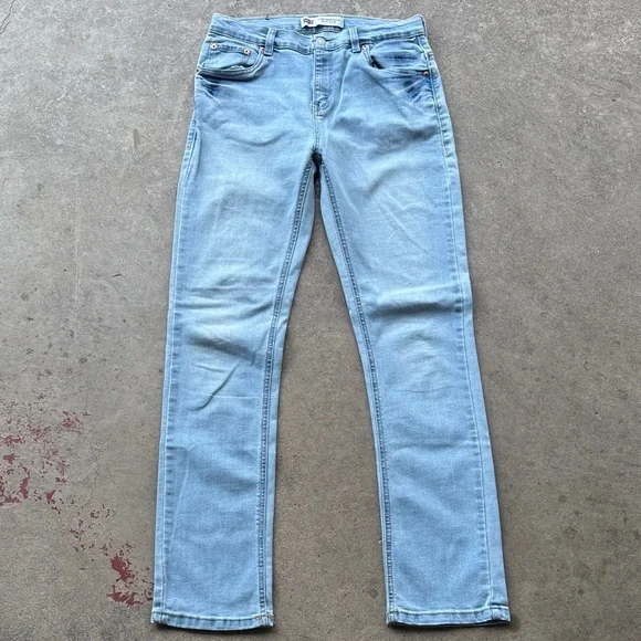 Levis 5-11 Performance Light Blue Denim Jeans Size 29 x 31