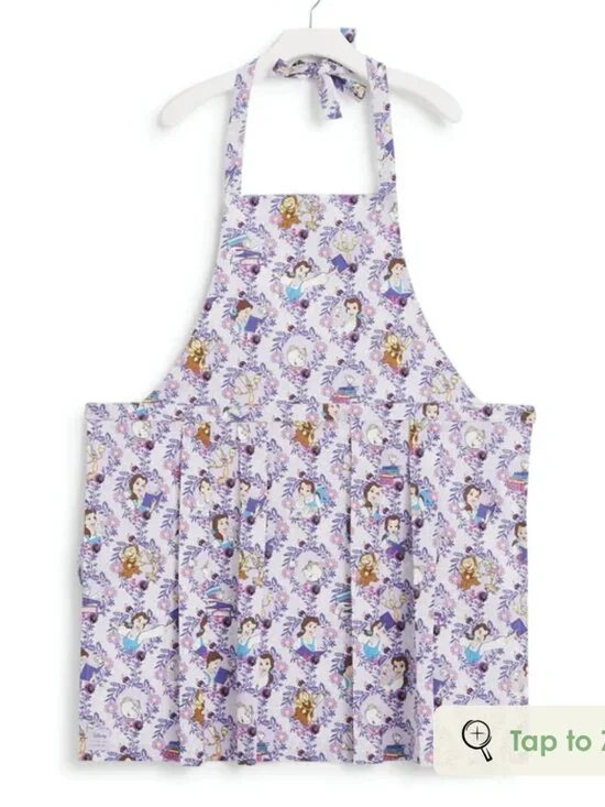 Vera Bradley Disney Belle Floral Apron NWT