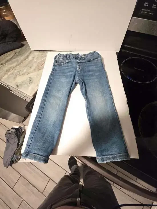 Zara Kids The Regular Pant Medium Wash Jeans Size 2-3 Years