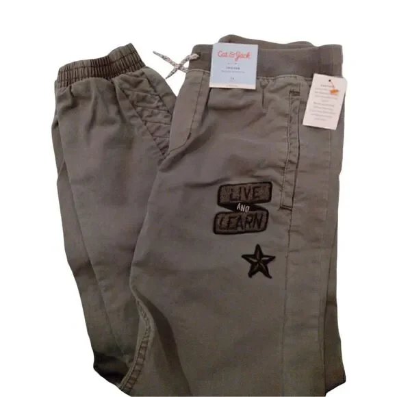 Cat & Jack Boy's NEW w/Tags Jogger Pants - Size: 14