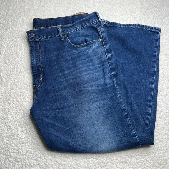 Levi's 569 Loose Straight Medium Blue Jeans 42.29