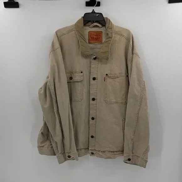 Levi's Men's Stock Trucker Jacket - Tan - 3XL