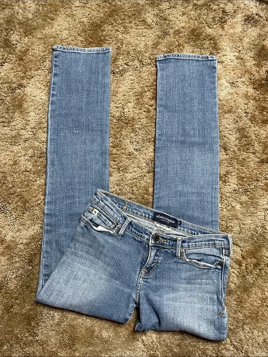 Abercrombie Y2K Low Rise Slim Skinny Maddy Style Jeans Teens‎ Size 14