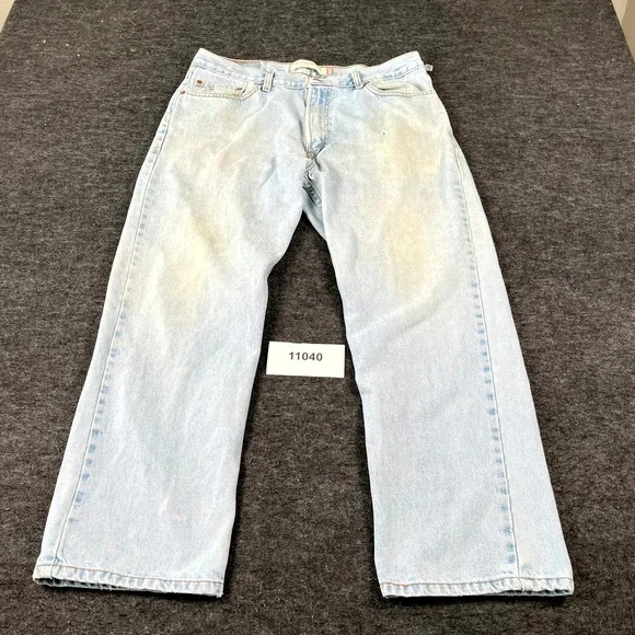 Vintage Levi's 505 Jeans Men's 36x29 Blue Denim Medium Wash Regular Fit Straight