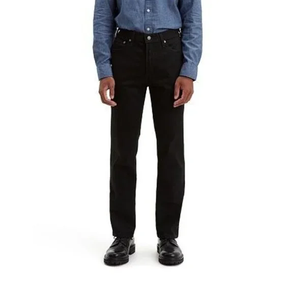 Levi's Men's Big & Tall 541‎ Athletic Tapper Fit Stretch Jeans 44 x 30 Black