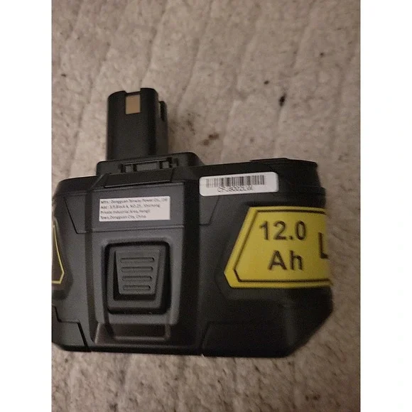 12.0Ah 18V‎ P108 P109 Replacement for Ryobi 18V Battery P102 P103 P104 P105 P107