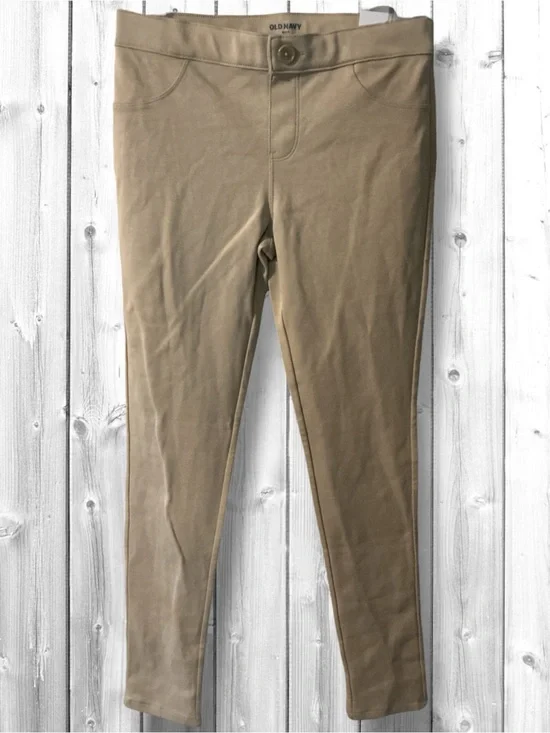 🌹Old Navy Khaki Ponte Pull-On Girls Jeggings