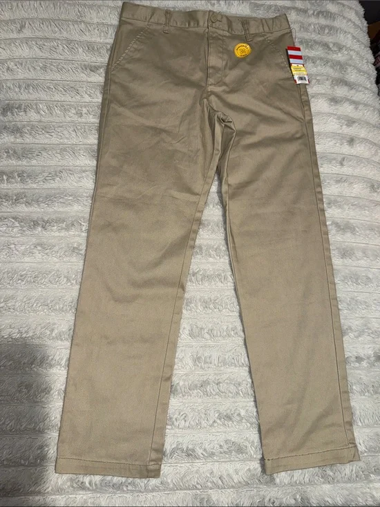Cat & Jack Tan Kids Straight Chino Pants