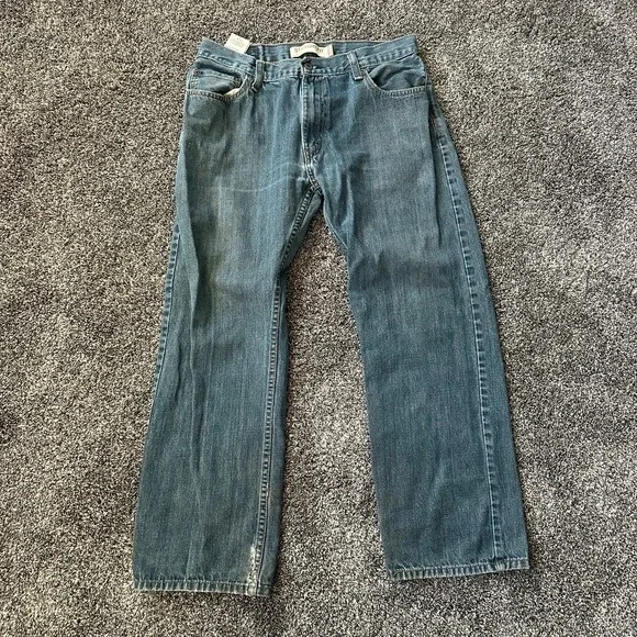 Levi's 505 Jeans Mens 34x30 (Fits 34x28) Blue Denim Straight Leg Y2K Skater‎