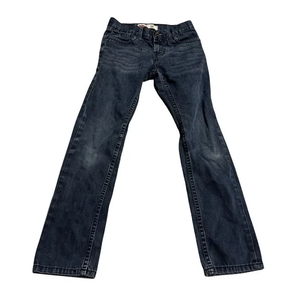 Levi's 511 Slim Fit Dark‎ Wash Jeans Boys Size 10 Reg