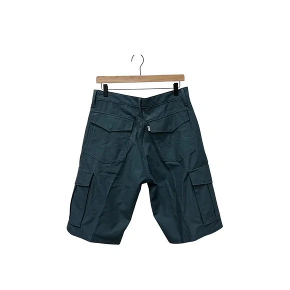 Levi's Men's Cargo Shorts Size 31 Utility‎ Outdoor Casual Blue Green