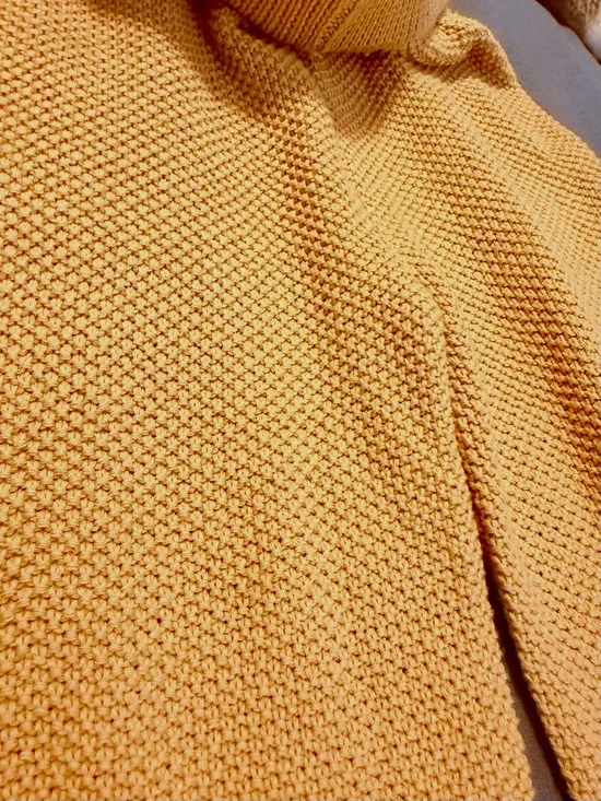 Winnie + Crew Knit Balloon Pants in Soft Mustard