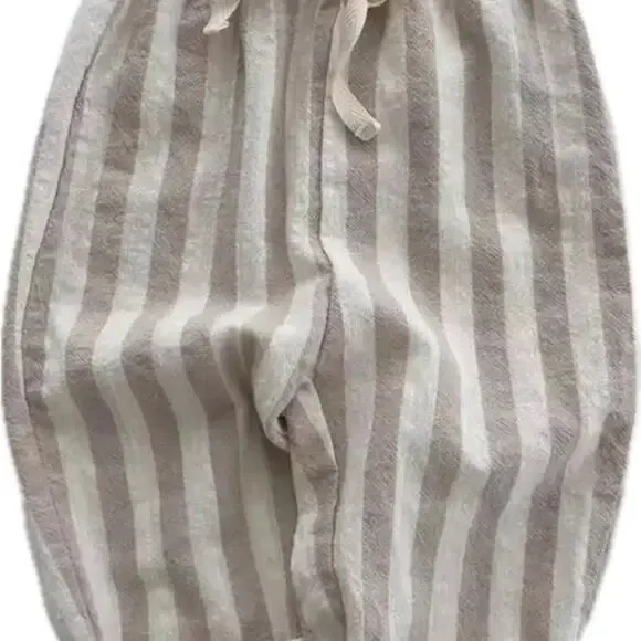 New summer linen pants toddler kids 2-3T