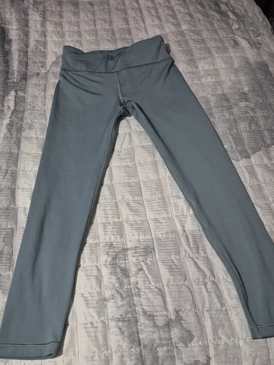 Athleta Kids Blue-Green Leggings