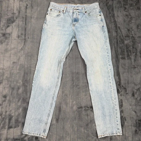 Levis 511 Slim Fit Jeans Mens 30x30 Light Wash Blue Denim 04511-2939