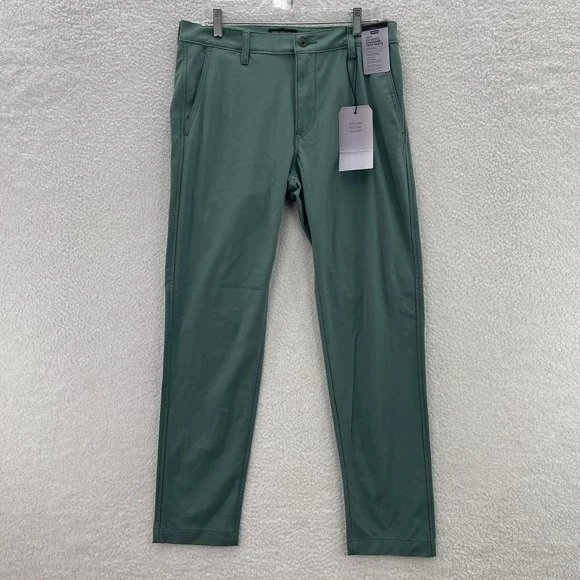 Levis Pants Mens 34x30 Green XX Chino Tech Standard Taper Performance Gorpcore