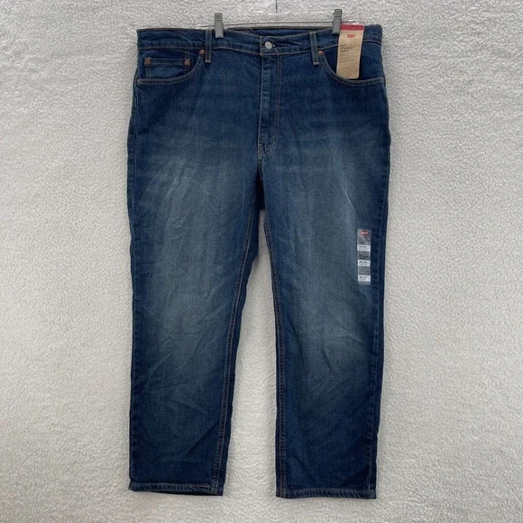 Levis 541 Jeans Men 40x30 Athletic Tapered Dark Wash Stretch Denim Casual Preppy