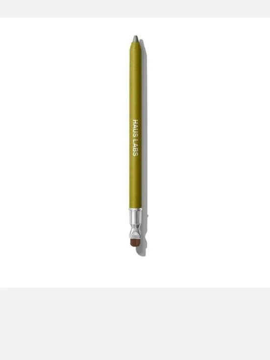 HAUS LABS Optic Intensity Eyeliner With Brush In Olive Shimmer NIB✨ FREE GIFT✨