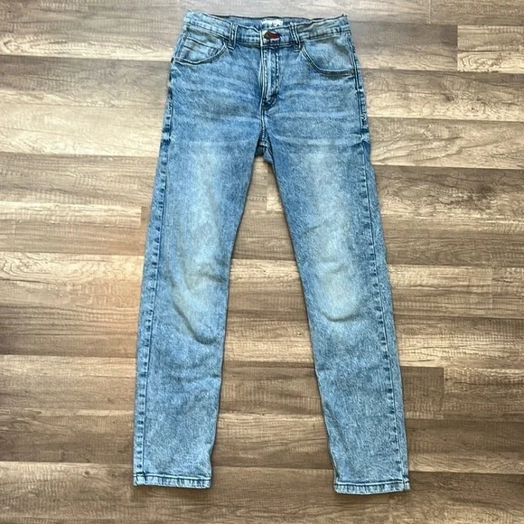 Wrangler Girls Faded Washed Denim Slim Fit Jeans size 16