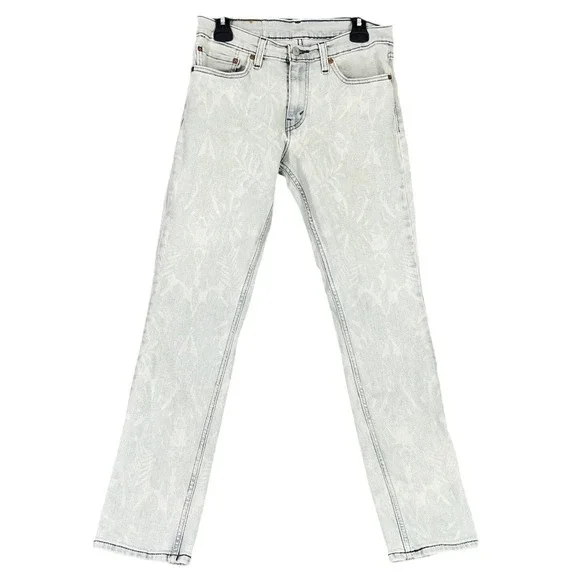 Levis 511 Slim Fit Jeans Mens 31x30 Light Wash Denim‎ Grunge Casual Indie Lowkey