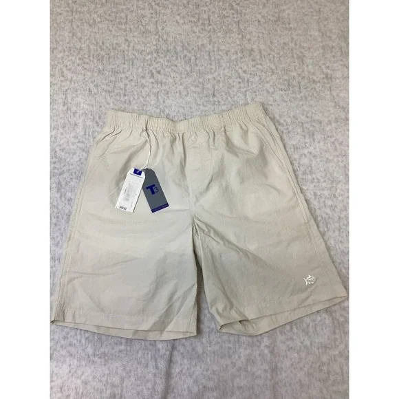 Southern Tide Boys XL 16 T3 Tide to Trail Shorts Khaki Tan Nylon Active Outdoor
