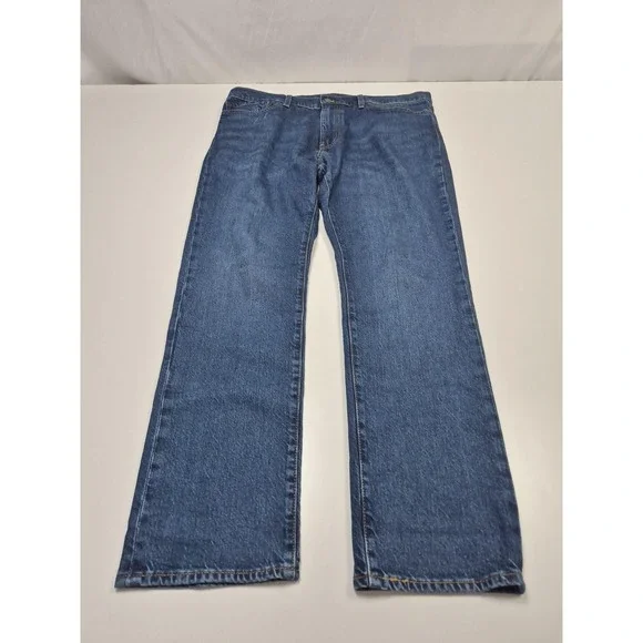 Levis Premium 511 Jeans Mens 36x30 Blue Stretch Denim Medium Wash