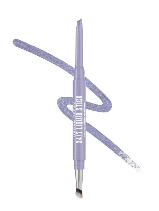 24/7 Liquid Stick Retractable Waterproof Eyeliner + Brush, Denim Wash,New