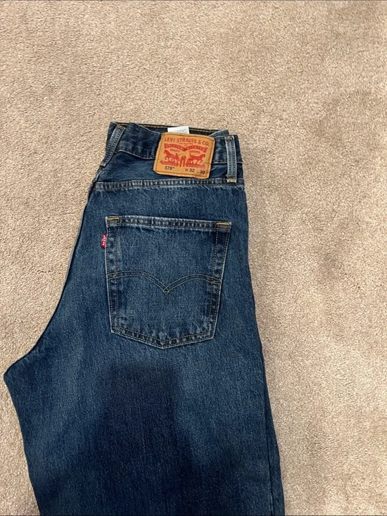 Levi's Men's Indigo Relaxed Fit Jeans
