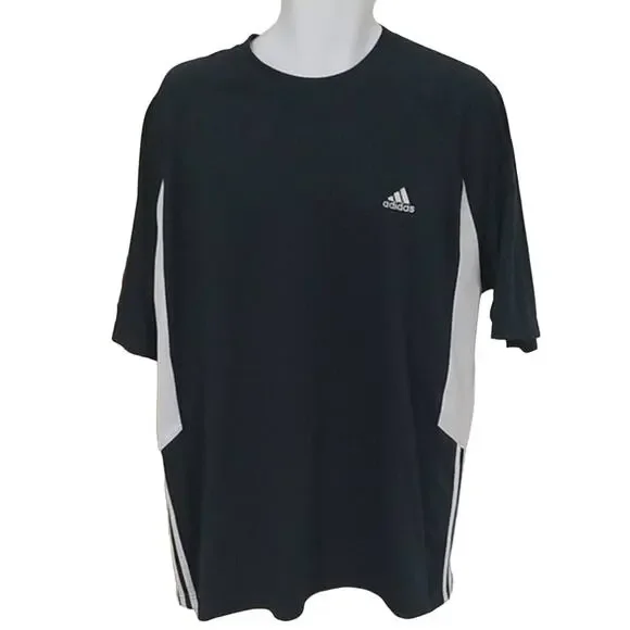 $10 Sale  Adidas Men's Black and White Shirt