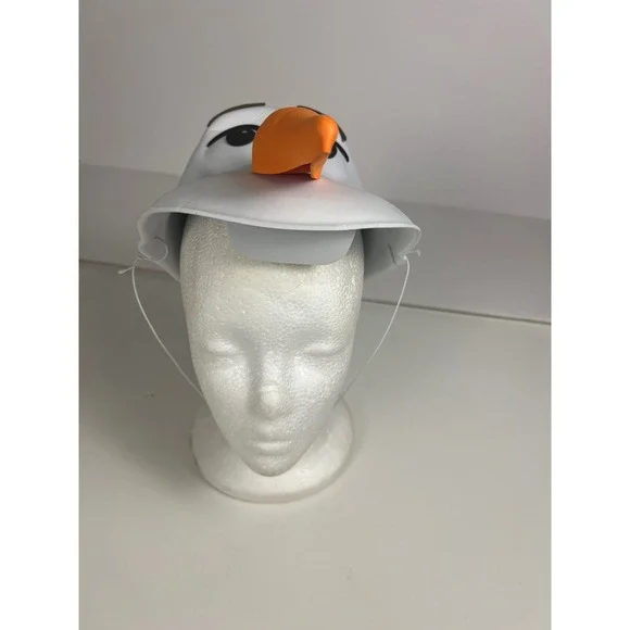 Disney On Ice Olaf Snowman Head Mask Costume Hat Child‎ One Size