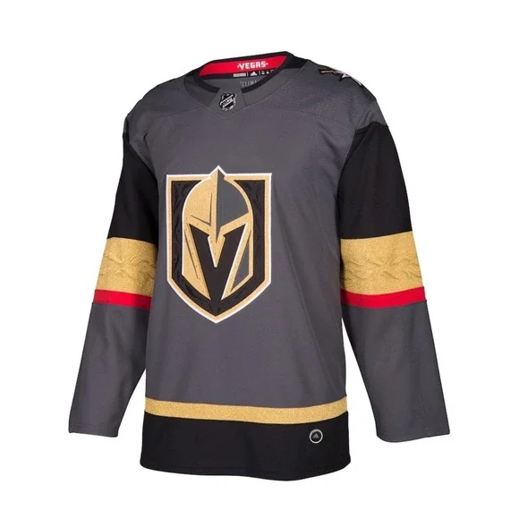 adidas Vegas‎ Golden Knights Home Authentic Hockey Jersey Mens Size 46 S NEW