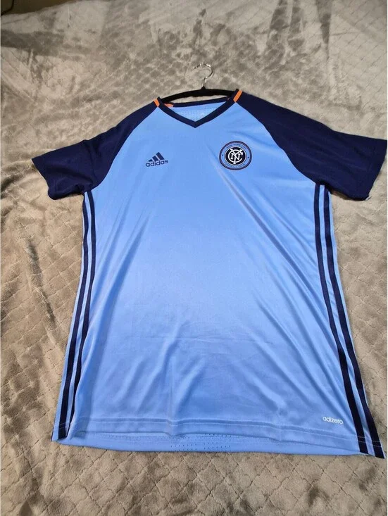 Official Adidas New York City FC Sz L Training Jersey