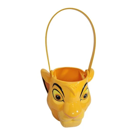 Disney The Lion King‎ Simba Halloween Candy Popcorn Bucket Pail Holder