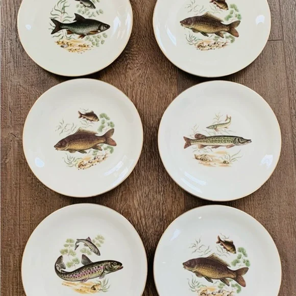 Johann Seltmann Vihenstrab porcelain plates from Germany