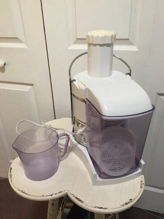 Jack LaLanne Power Juicer White Juice Extractor Model JLS-88  TESTED/WORKING
