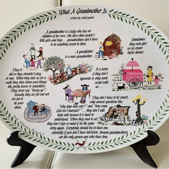 Hands painting plate