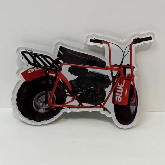 Supreme Mini Bike Coated Acrylic‎ Magnet Tool Box Fridge Magnet Moto