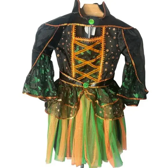 NWOT Teetot & Co witch costume Hocus Pocus girls sz 5-6