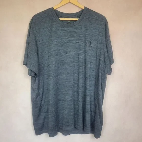 Adidas Gray Short Sleeve T-shirt Size 2XL