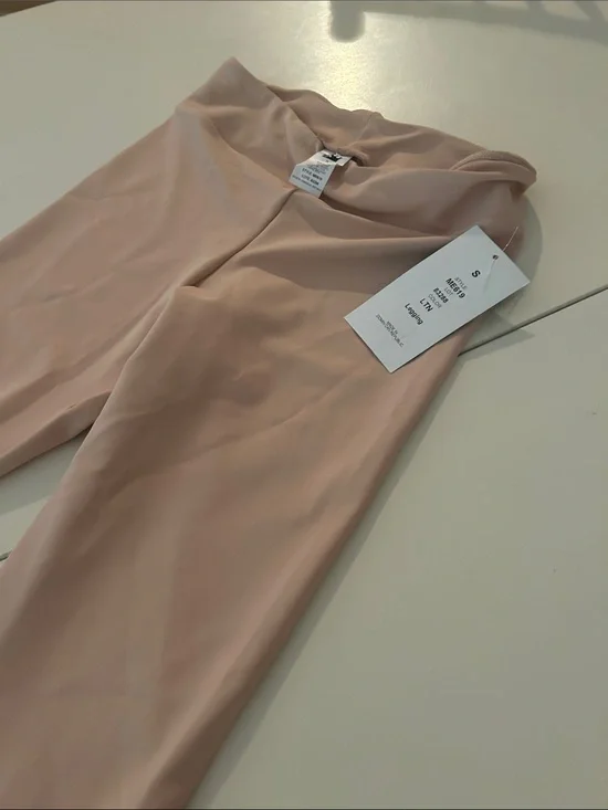 Kids Dance Leggings — Light Blush